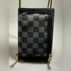 A HTF Rare Vintage VANS Off The Wall Original Classic Style Cotton Wallet